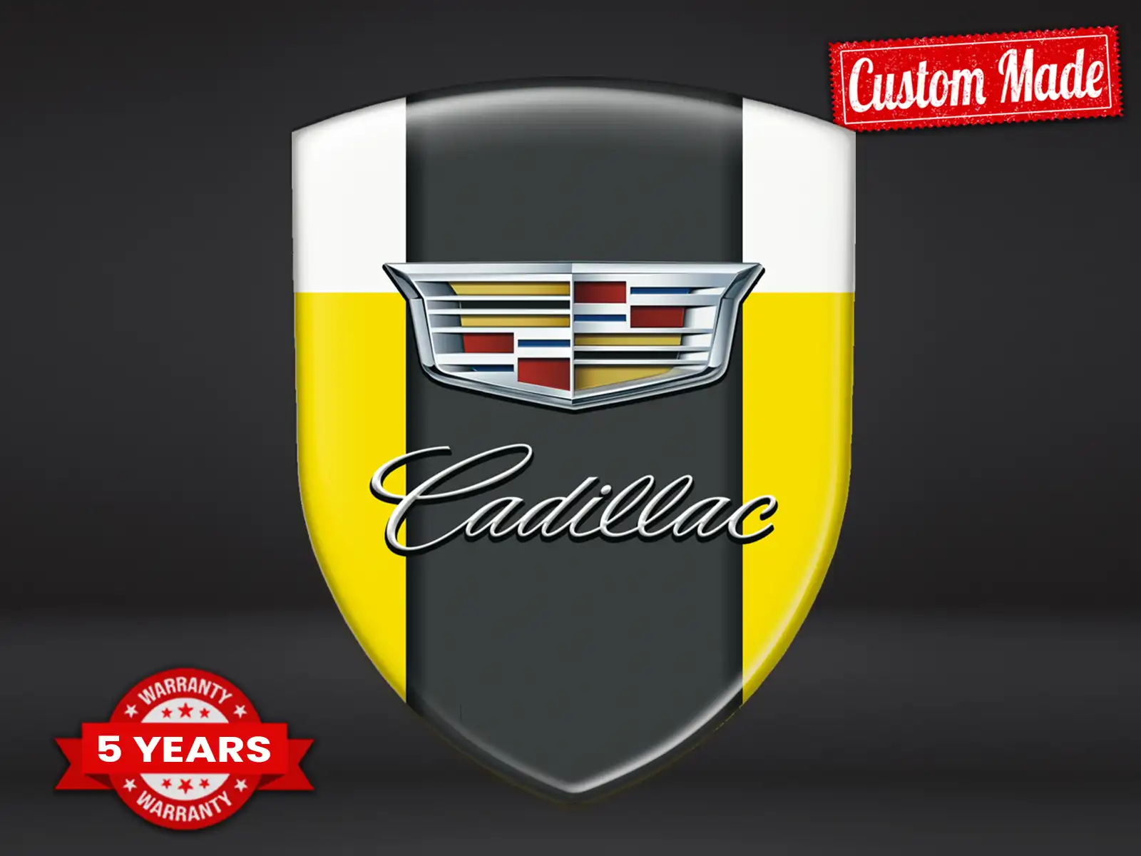 Cadillac Stickerdruck Professionell Drift Minimalistisch ST